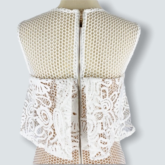 Revolve ELLIATT Serenity Cold Shoulder Lace Sheath - Picture 5 of 13